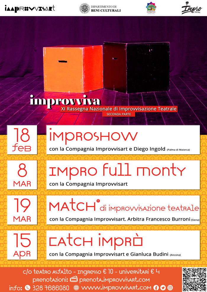 Improvviva - XI Rassegna Nazionale di Improvvisazione Teatrale - Seconda parte Improvviva - XI Rassegna Nazionale di Improvvisazione Teatrale - Seconda parte