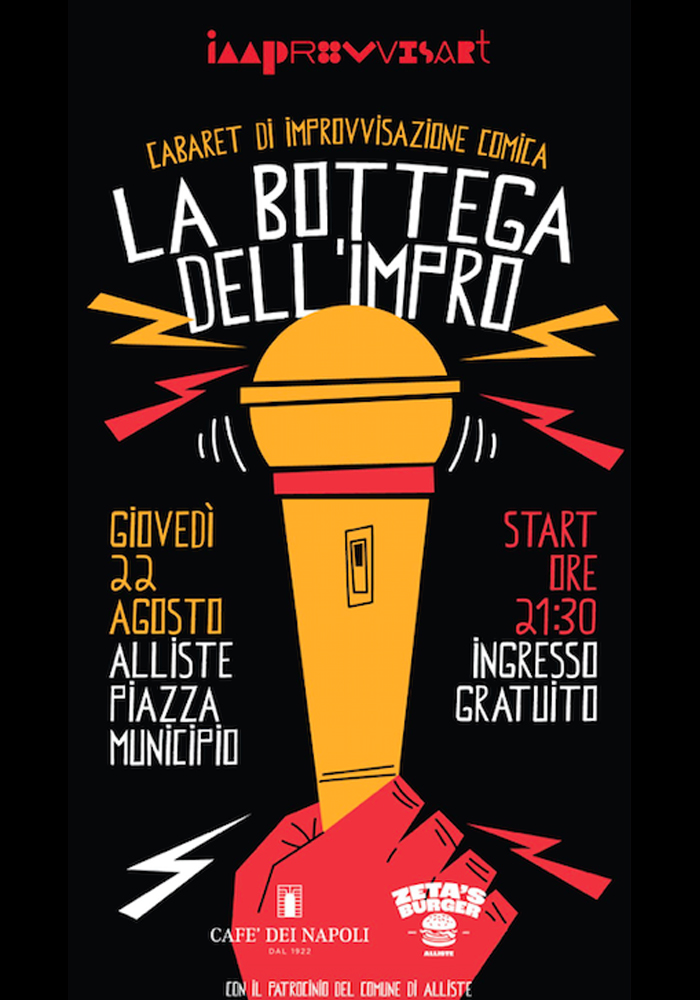 “La Bottega dell’Impro”, la jam session di improvvisazione teatrale con gli attori del laboratorio permanente di Impro “La Bottega dell’Impro”, la jam session di improvvisazione teatrale con gli attori del laboratorio permanente di Impro